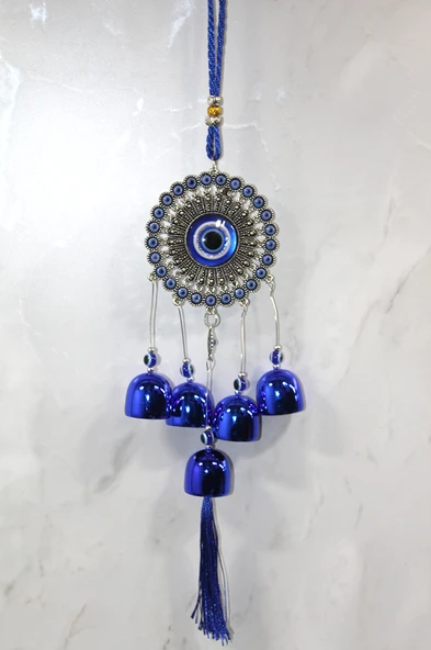 Metal Nazar Boncuğu Çan Model 14 ürün görseli