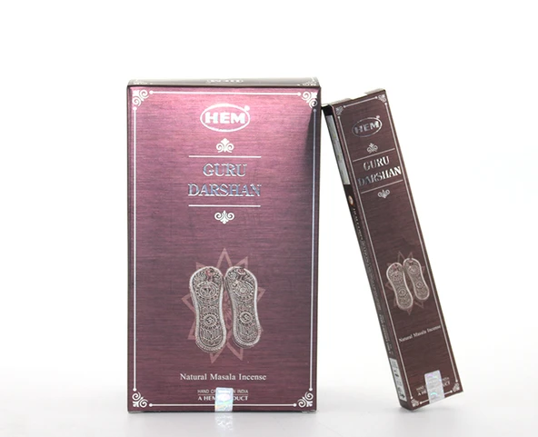 Hem Devotional Guru Darshan Masala Aromalı Çubuk Tütsü ürün görseli
