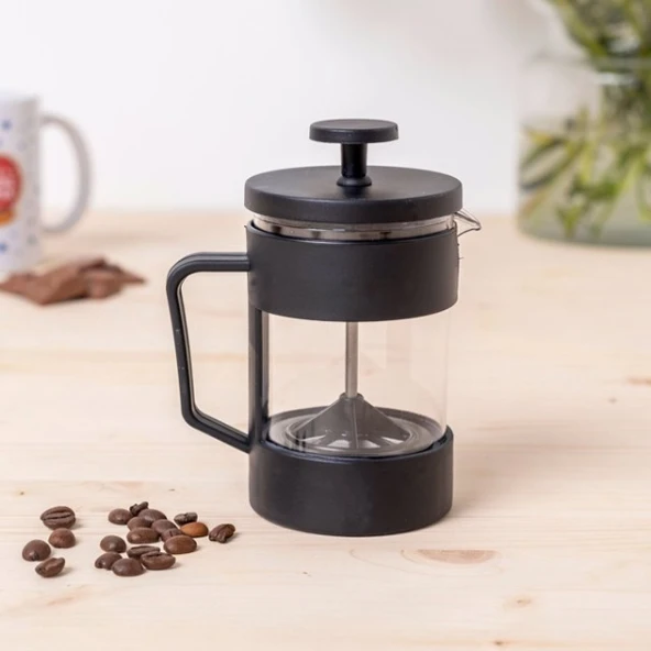 Siyah French Press 350 ml ürün görseli