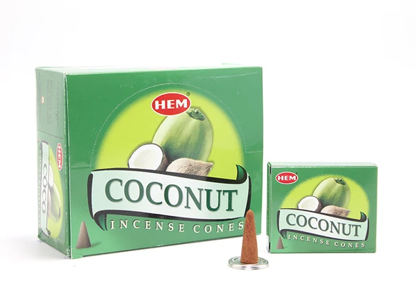 Coconut Aromalı Konik Tütsü ürün görseli
