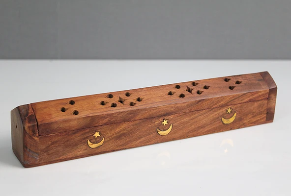 Ahşap Maun Tabut Tütsülük Model 3 ürün görseli