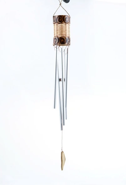 Üstü Bambu Metalli Rüzgar Çanı ürün görseli