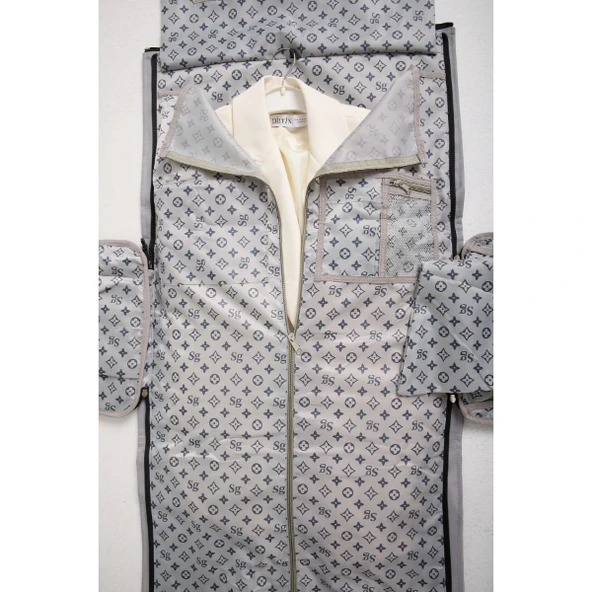 Pratik Elbise Kılıfı Seyahat Çantası - Resim 3