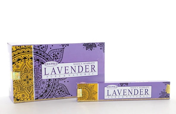 Deepika Lavender Aromalı Çubuk Tütsü ürün görseli