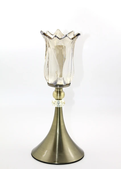 Cam Şamdan Tekli Model 2 ürün görseli