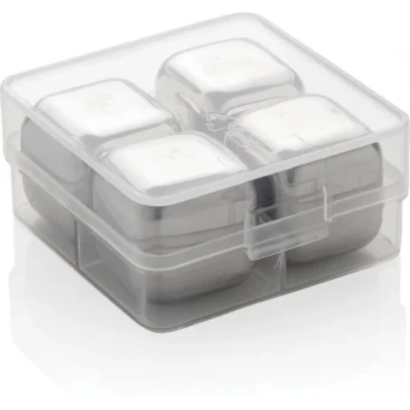 4'lü Çelik Metal Kaplama Buz Taşı - Resim 2