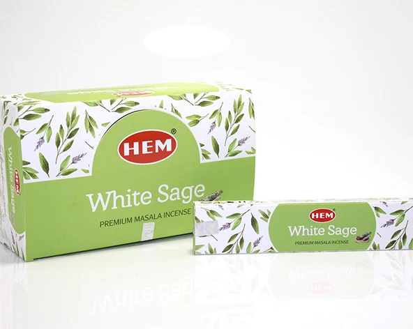 Hem Universal White Sage Aromalı Masala Tütsü ürün görseli