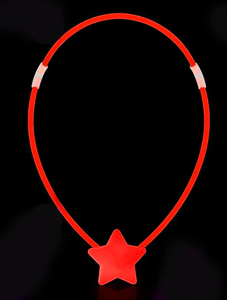 Glow Stick Yıldız Kolye - Resim 4
