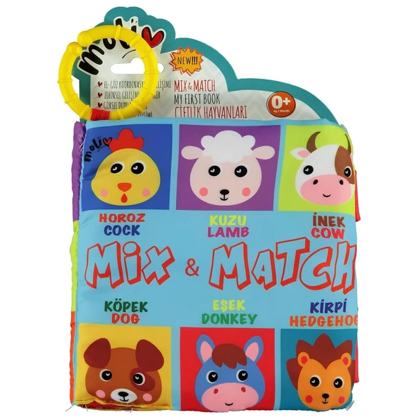 Bul & Eşleştir Kitap Çiftlik Hayvanları ürün görseli