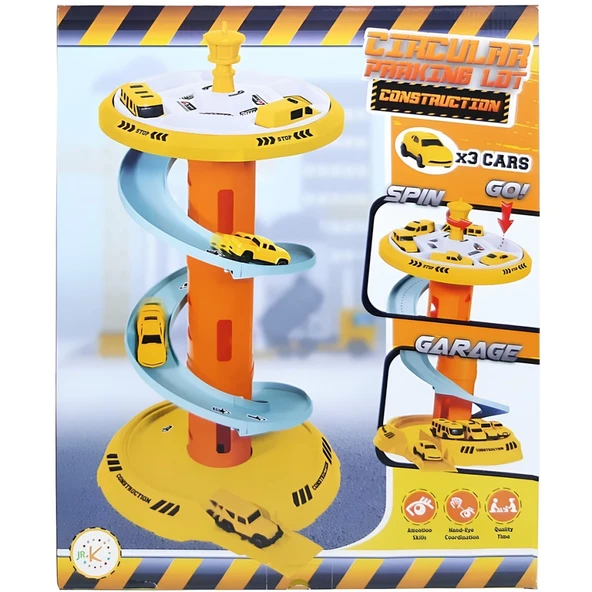 Oyuncak İnşaat Dönen Garaj Seti ürün görseli