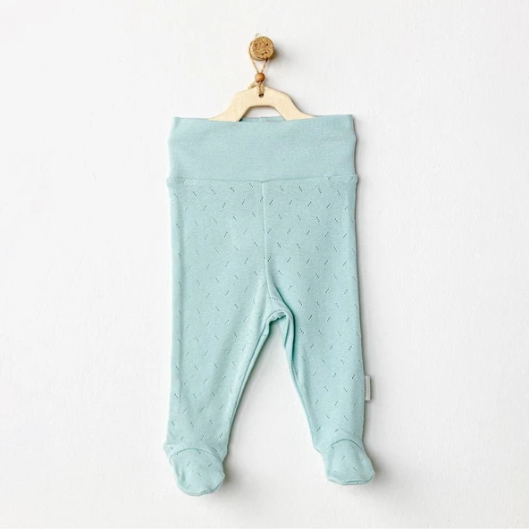 AC24706 Jacquard Patikli Bebek Pantolon Green ürün görseli