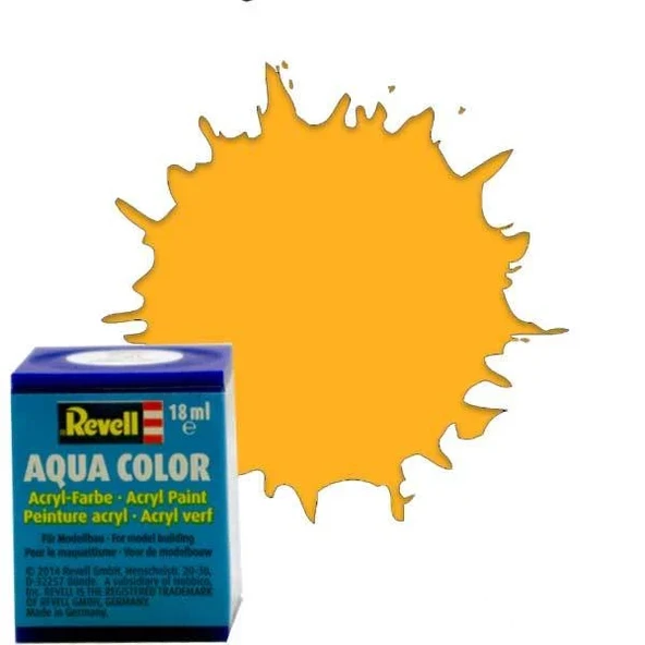 Revell 310 - Aqua Color Yellow - Silk Boya - 18 ml ürün görseli