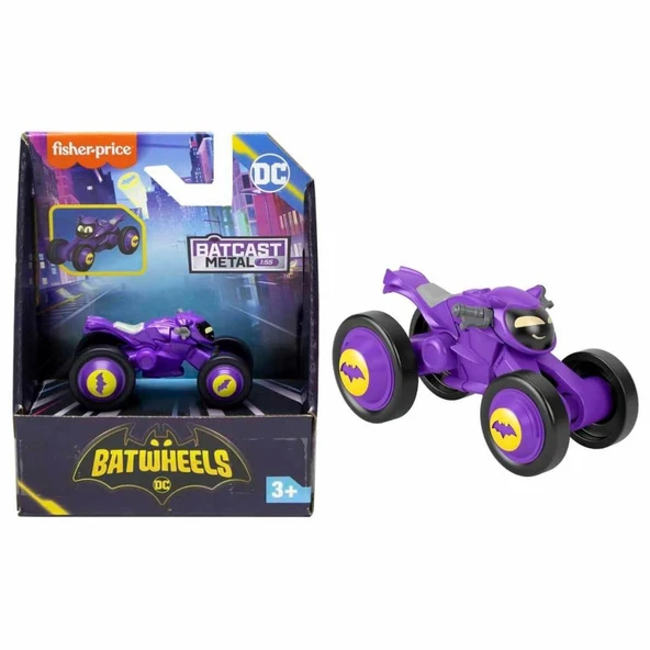HML12 NessiWorld® Batwheels™ Bam Batmobile™ (ADET FİYATIDIR) - Resim 5