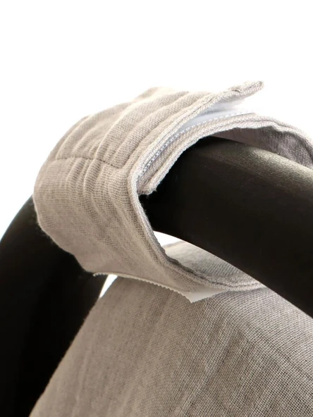 Bürümcük Ana Kucağı Örtüsü 809 Gri - Resim 5