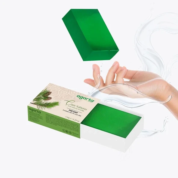 NessiWorld El Yapımı Güzellik Sabunu 150 Gr Çam Özlü - Resim 2