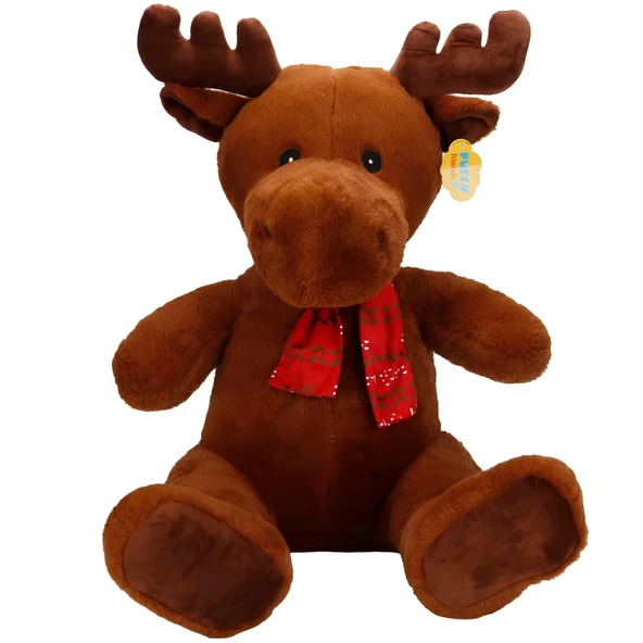 Atkılı Geyik Peluş 52 cm ürün görseli