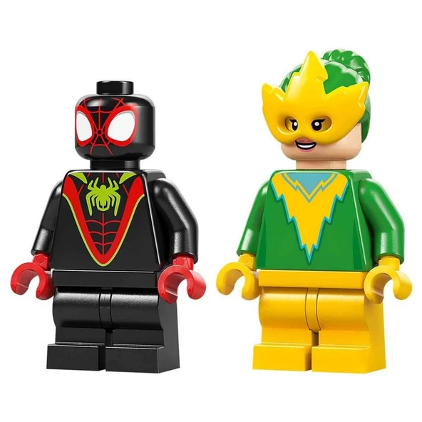 NessiWorld Spidey ve İnanılmaz Arkadaşları Spin ve Electro Dinozor Aracı Takibi 11198 - Resim 3