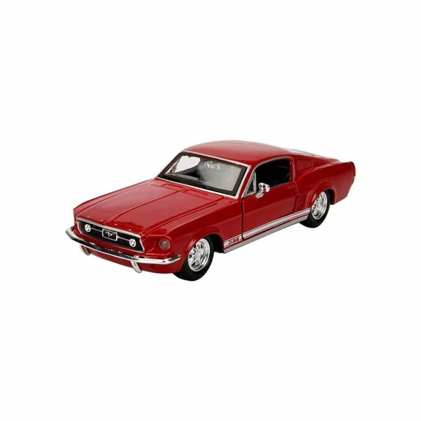 NessiWorld 31260 1:24 NessiWorld Ford Mustang 1967 Model Araba -Necotoys - Resim 3