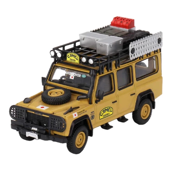 NessiWorld GT 1/64 Land Rover Defender 110 1989 Camel Trophy Amazon Team Japan ürün görseli