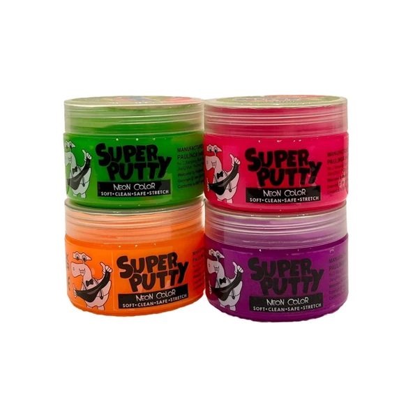 Paulinda Slime Super Putty Neon Color 120 ml S00095823 - Resim 2