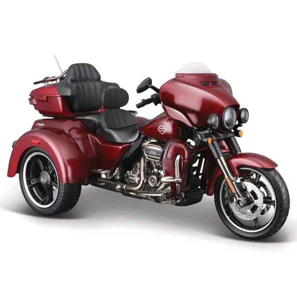 NessiWorld 1/12 Harley-Davidson 2021 CVO TRI Glide Motosiklet - Resim 2