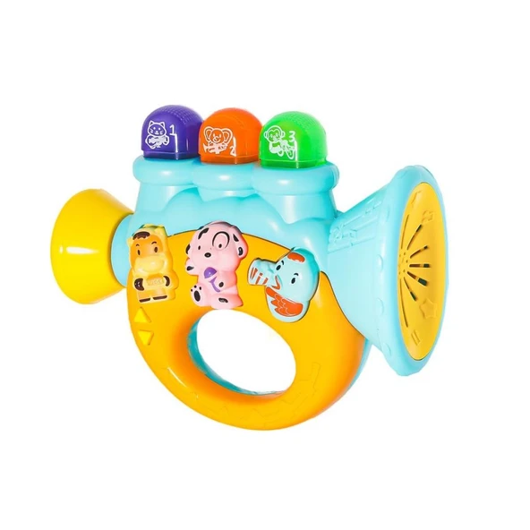 JLG-855-38A Işıklı ve Müzikli Trompet -Vardem ürün görseli