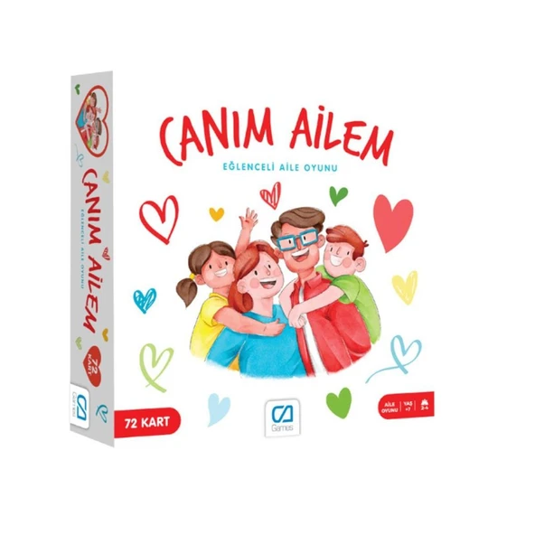 CAOYN-6025 Canım Ailem Kutu Oyunu -CA Games ürün görseli