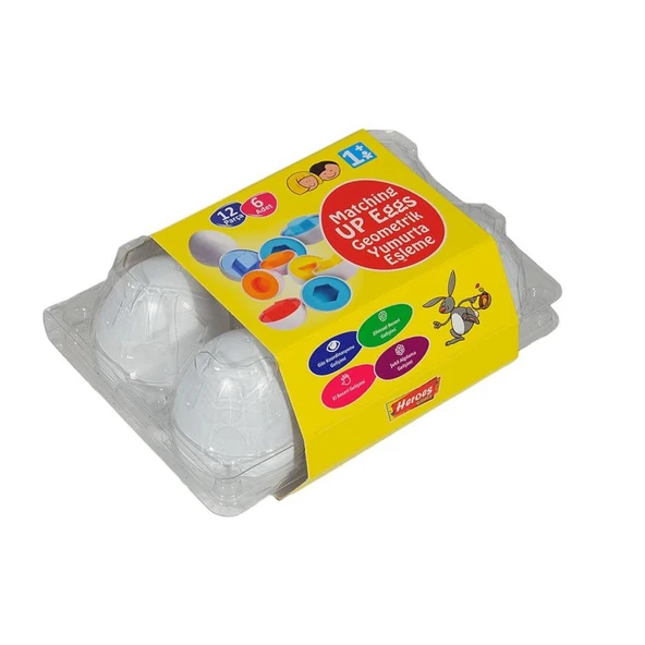 ERN-803 Heroes Toys 6lı Yumurta Eşleştirme - Eren Oyuncak ürün görseli 1