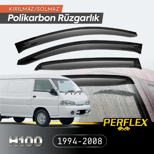 Hyundai H100 Minibüs 1994-2008 Cam Rüzgarlığı V2 Düz ürün görseli