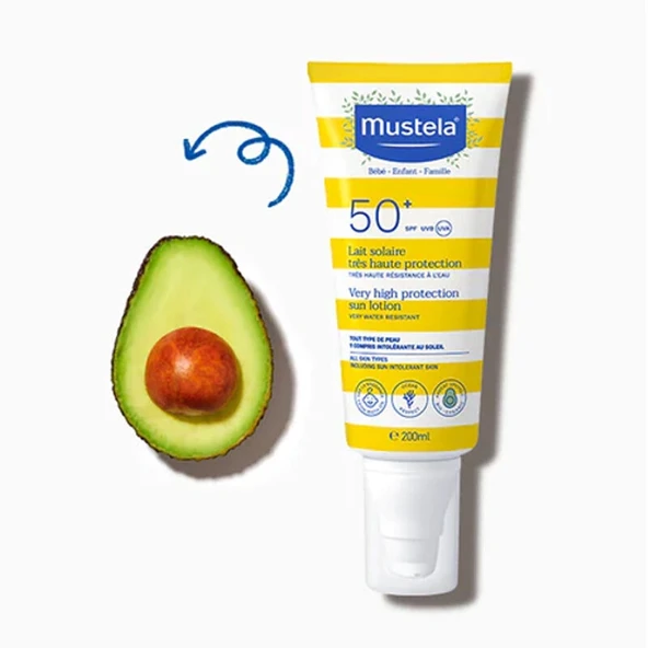 Mustela Very Higt Protection Güneş Losyonu 50 SPF 200 ml - Resim 2