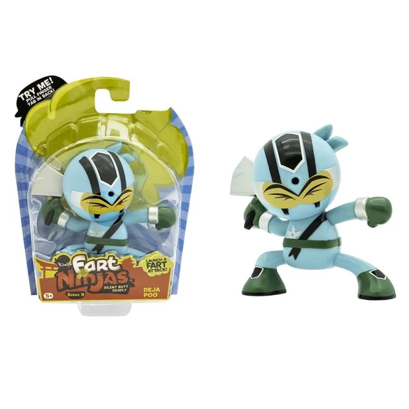 FAN02001 Fart Ninja Gaz Çıkaran Figür - Sensörlü - Resim 5