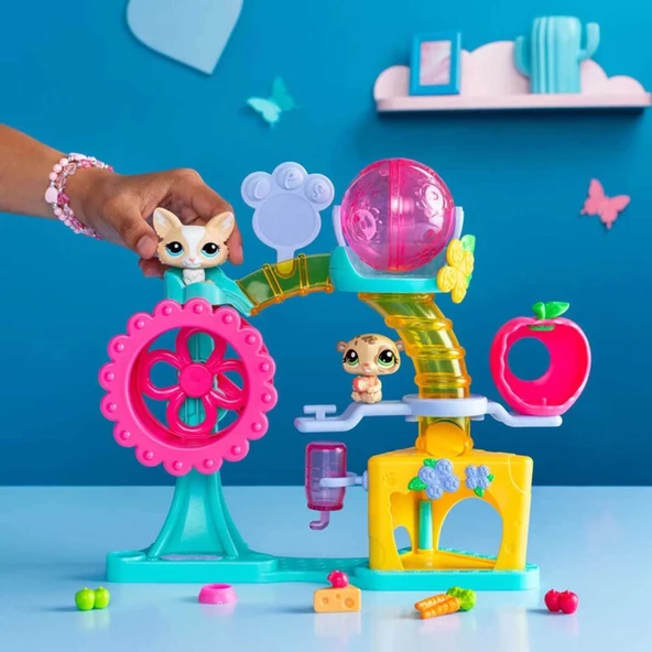 Littlest Pet Shop NessiWorldşler Eğlence Fabrikası Oyun Seti S1 - Resim 2