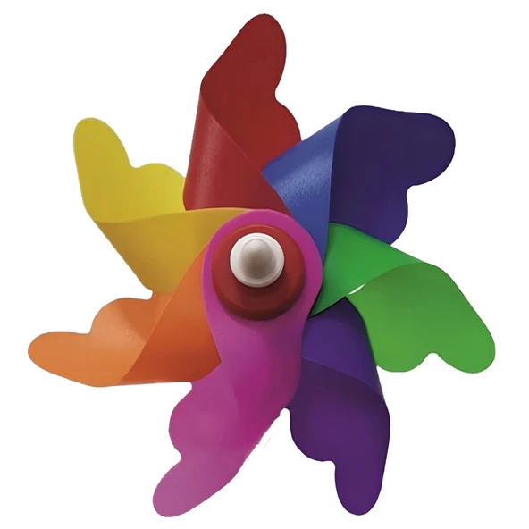 Rüzgar Gülü 7 Kanatlı 14 cm ürün görseli