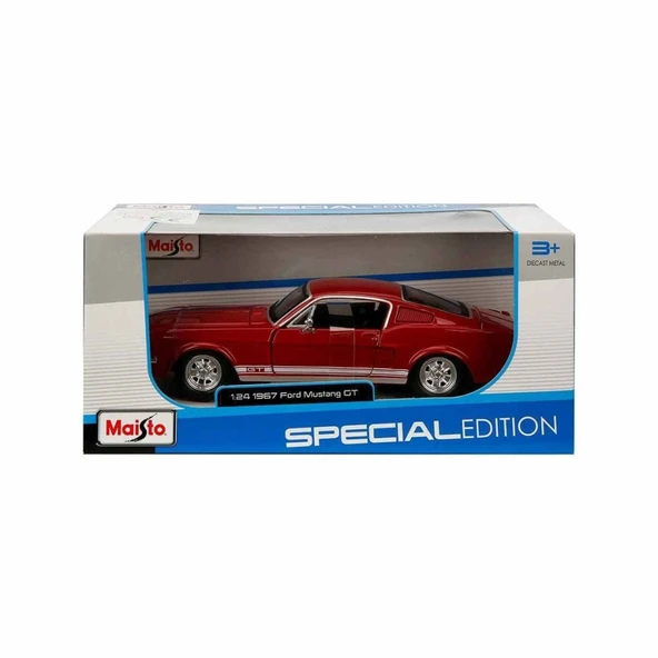 NessiWorld 31260 1:24 NessiWorld Ford Mustang 1967 Model Araba -Necotoys ürün görseli