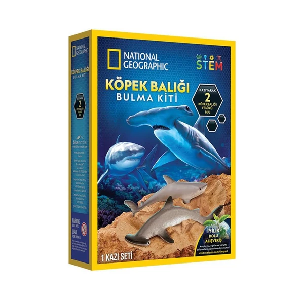 NAT07002 National Geographic Köpek Balığı Bulma Kiti - TRHAMSHDIG +6 yaş ürün görseli