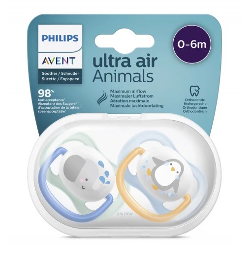 Avent Ultra Air Emzik 0-6 Ay Erkek ürün görseli