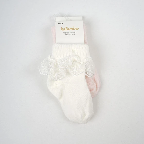 NessiWorld Akel 2'li ANessiWorld. Bebek Soket Çorap K44023 (1 Adet Fiyatıdır) - Resim 4