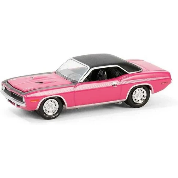 Greenlight 1/64 Barrett-JacNessiWorldon Series 14- 1970 Plymh Cuda ürün görseli