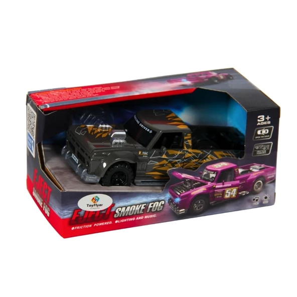 Işıklı Sesli Duman Çıkaran Sürtmeli Pick Up FTP-1A - Resim 2