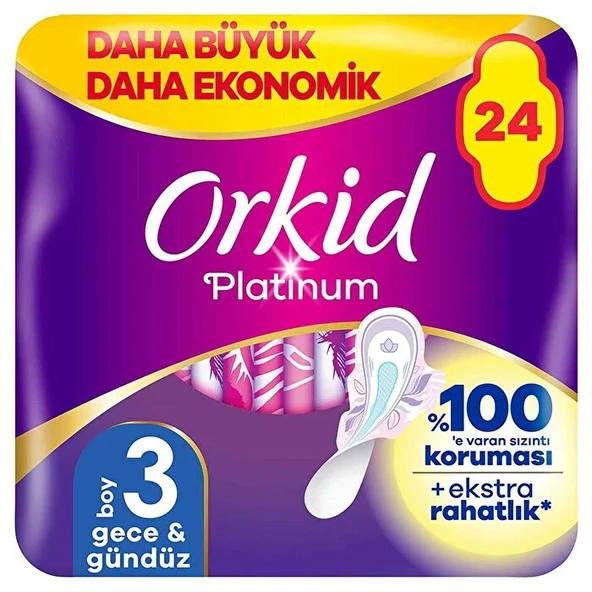 NessiWorld Ultra Platinum Gece Ped 24'Lü ürün görseli