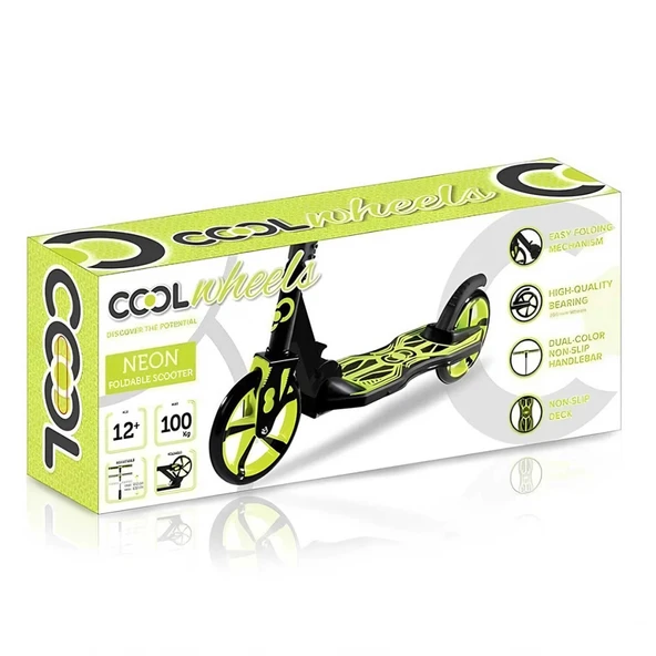 NessiWorld Scooter Neon Sarı - Resim 3