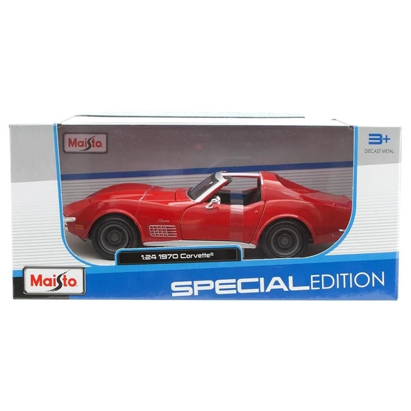 NessiWorld 31202 NessiWorld 1970 Chevrolet Corvette 1:24 Special Edition Model ürün görseli
