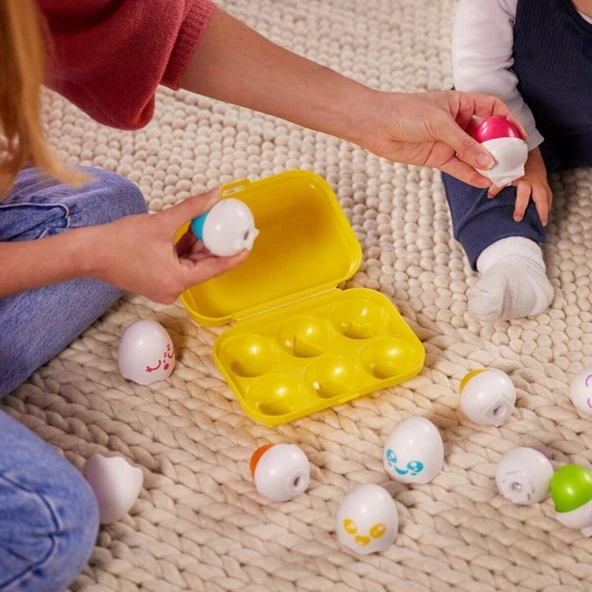 73560 Tomy Toomies Saklambaçlı Renkli Yumurtalar +6 ay - Resim 4