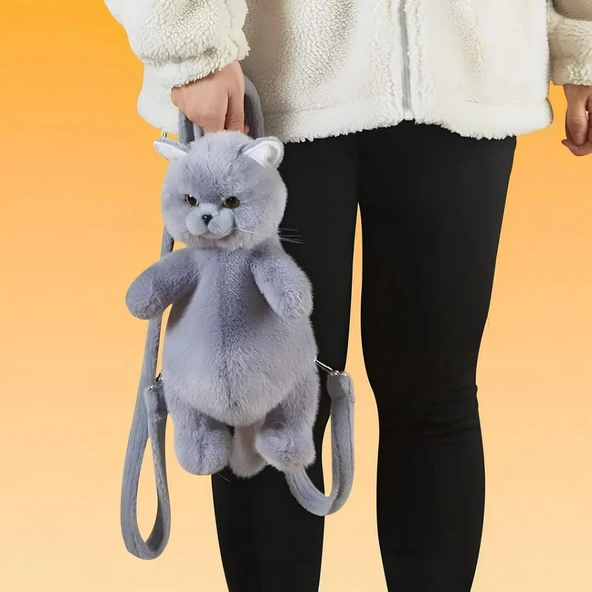 B&D Küçük Kedi Sırt Çantası - Resim 2