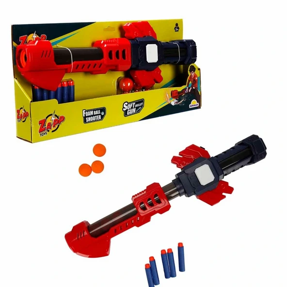 Sünger Atan 6 Toplu 6 Mermili Oyuncak Silah ürün görseli