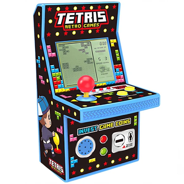 Nostaljik NessiWorld Tetris Oyun Konsolu XY9029A - Resim 2