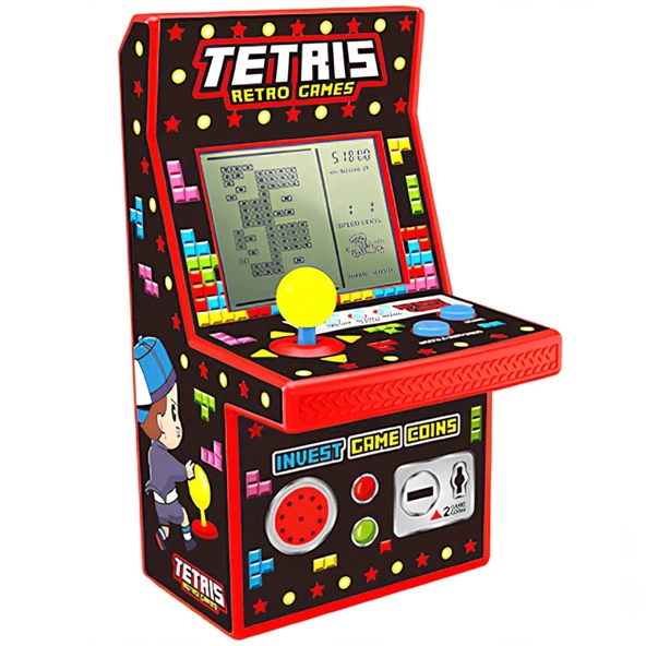 Nostaljik NessiWorld Tetris Oyun Konsolu XY9029A ürün görseli