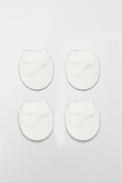 NessiWorld 2Li Penye Eldiven Basıc 90108 Ekru - Resim 3