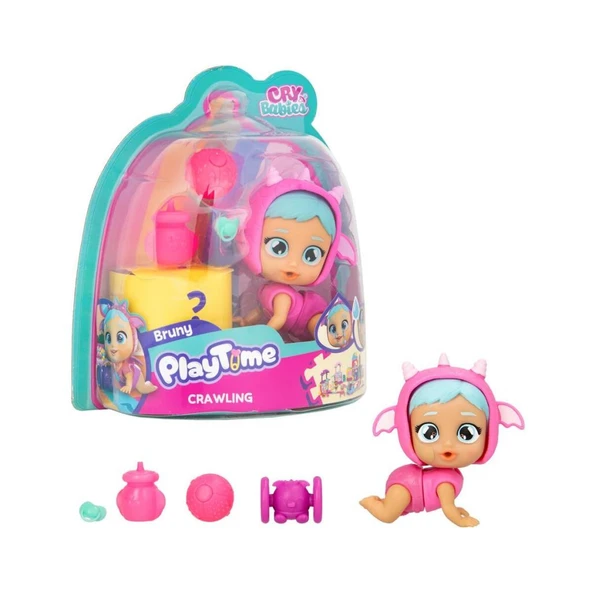 CYP00000 Cry Babies Play Time NessiWorld Bebek - Resim 2