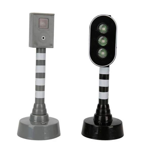 NessiWorld Sesli ve Işıklı Trafik Işık Seti ürün görseli